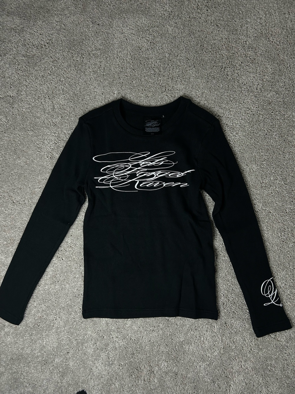 FORGETRAVEN Thermal long sleeve tee